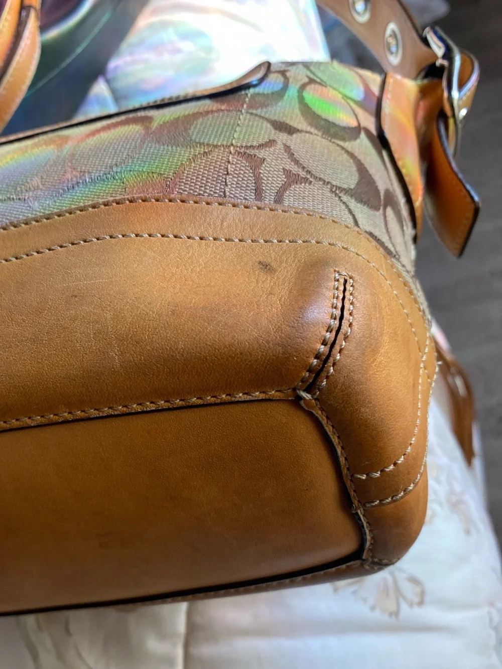 Coach East West Duffle shoulder bag